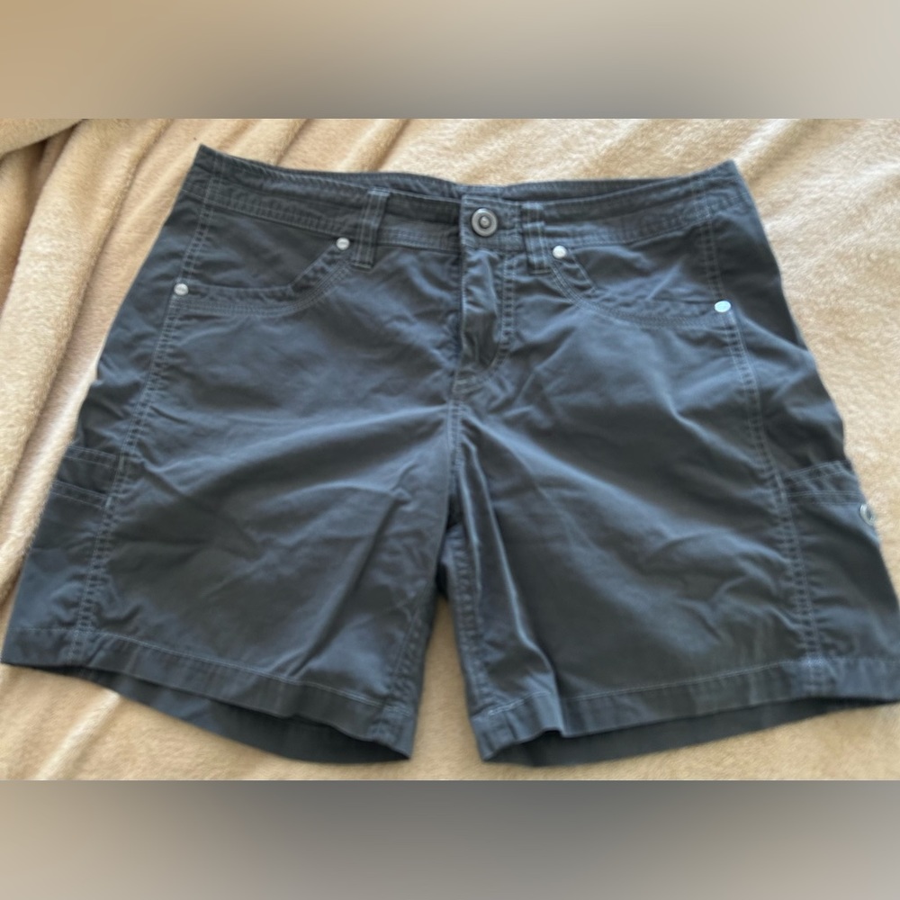 Kuhl Dark Gray Free Range 6.5" Mid Rise
Hiking Outdoor Athletic Shorts, Size 6